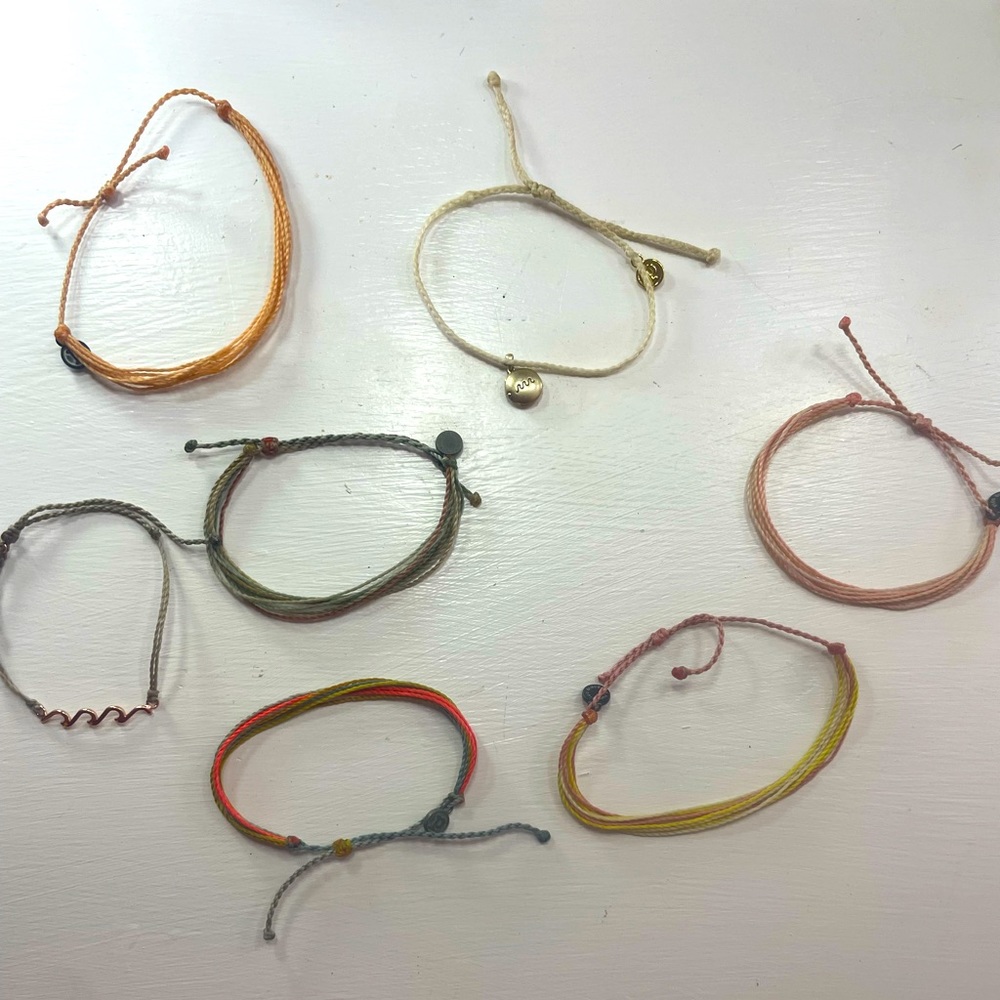Pura Vida bracelet bundle of 7
